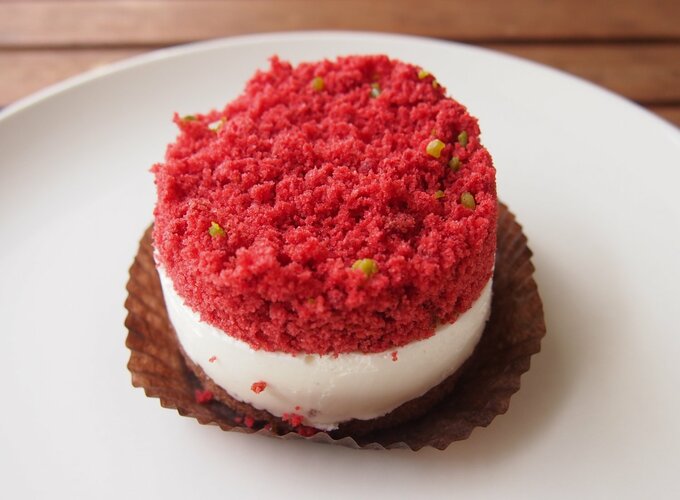 ストロベリー&ラズベリーのマスカルポーネケーキ