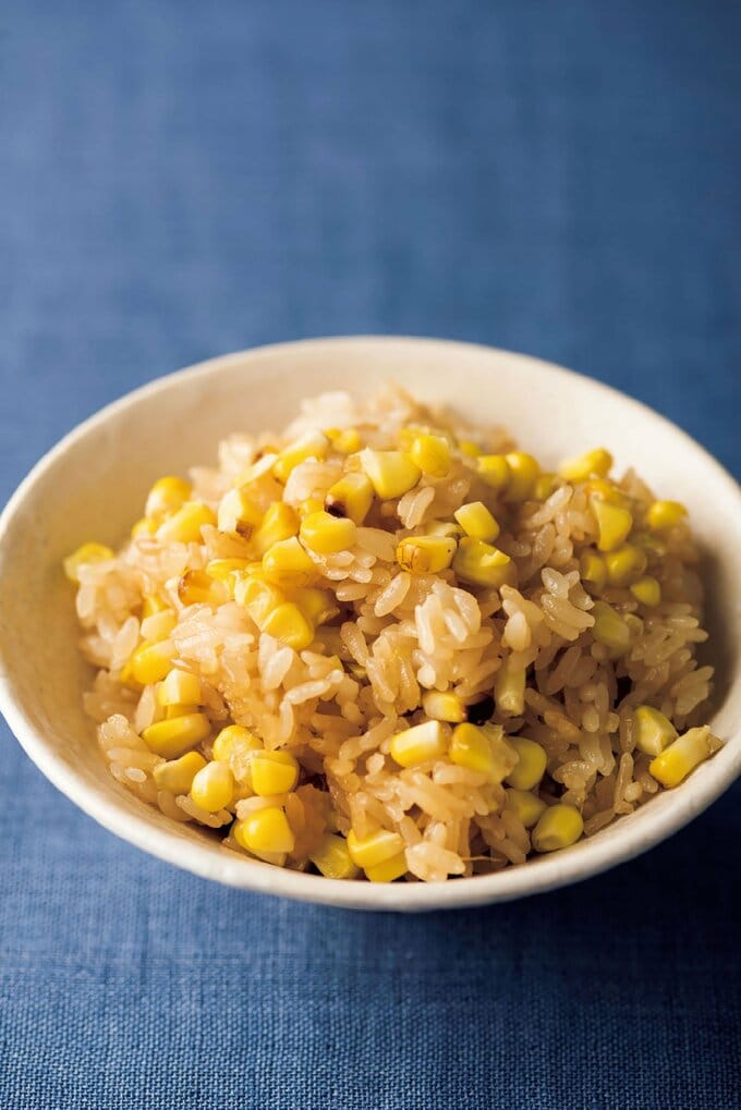 焼きトウモロコシご飯