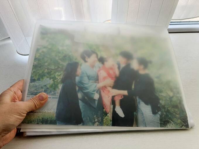 家族に写真の表紙