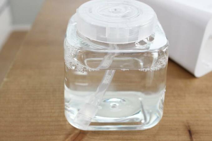 ハンドソープが入ったボトル