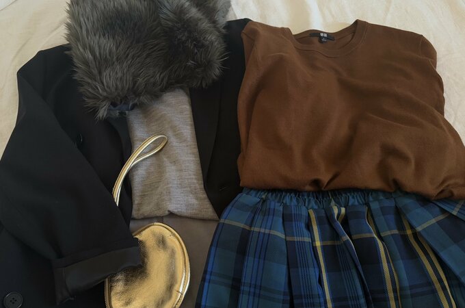 ユニクロニット50代コーデ