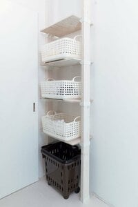 脱衣かごつっぱり棒で