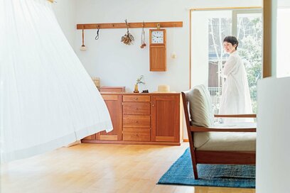 子ども3人でも涼しいリビングは「隠し方」が上手かった！