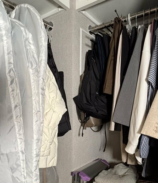 クローゼット引き