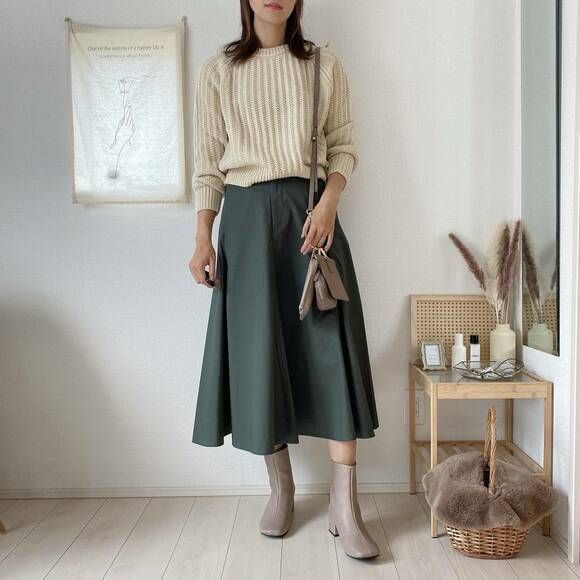 セーターコーデ