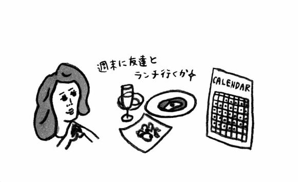 週末にしたいことを考えて意識を前向きにする