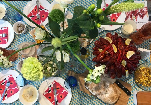 器や雑貨も北欧のもの