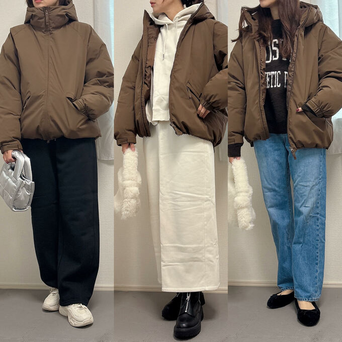 GU　ウォームパデットパーカ