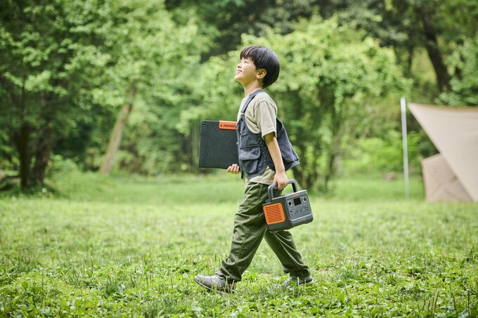 子どもがもっている