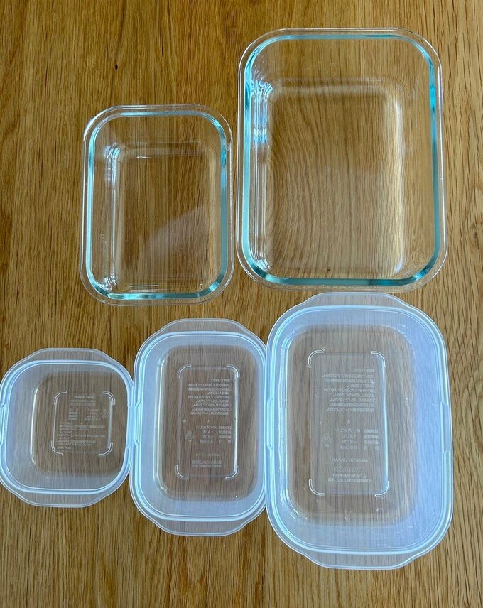 タッパーはメーカーをそろえて