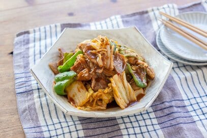 ご飯がすすむ、白菜「回鍋肉（ホイコーロー）」。じゅわっと食感とピリ辛ダレがやみつき