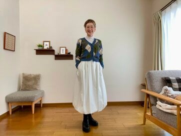 60代・コスパを上げる「春物」コーデ。寒い冬でもインナーを工夫すればおしゃれを楽しめる