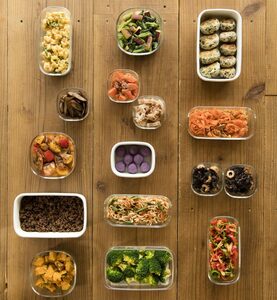 週末にメインおかずとサブおかずをつくりおく