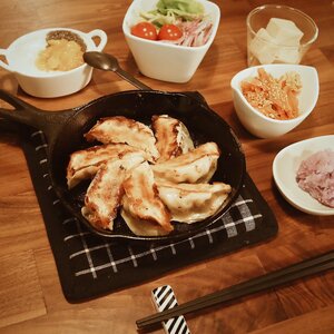 冷凍ギョーザがお店の料理みたいに