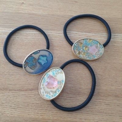 自作ヘアゴム3つ