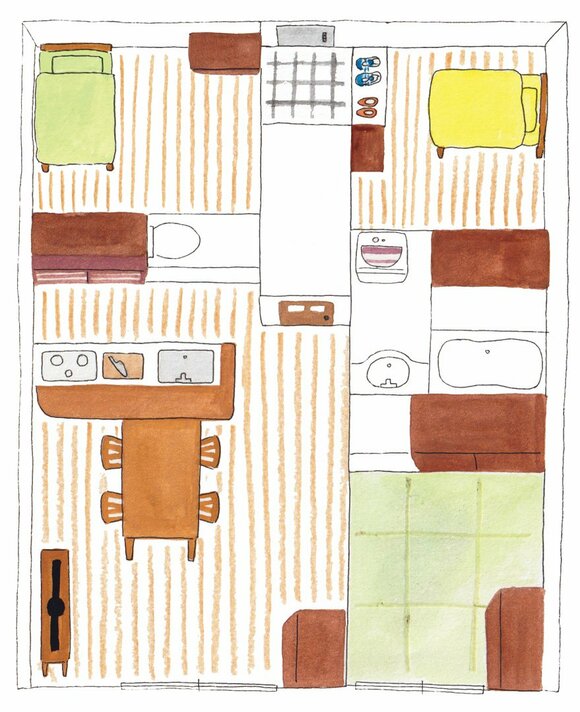 イラスト間取り