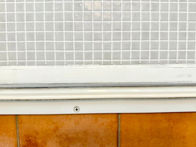 きれいなアルミサッシ