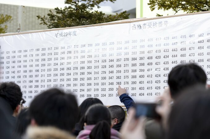 高校受験の合格発表