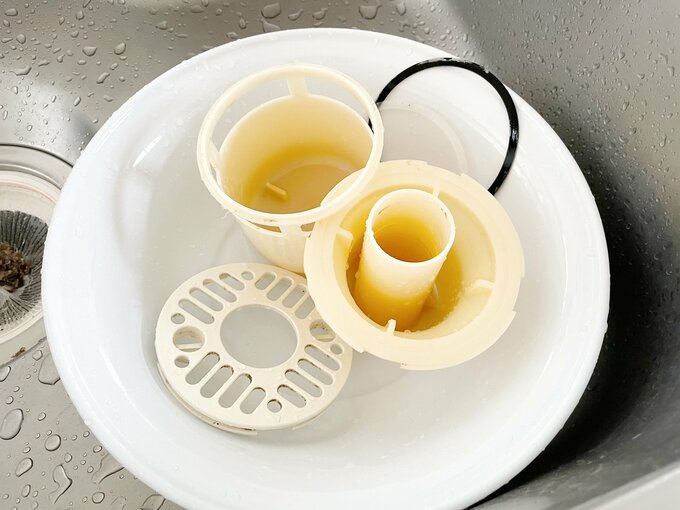 取りはずした部品