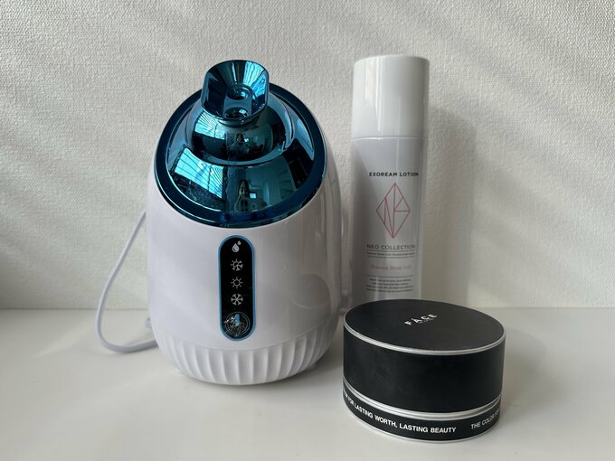 スチーマー・炭酸化粧水・フェイスパウダー