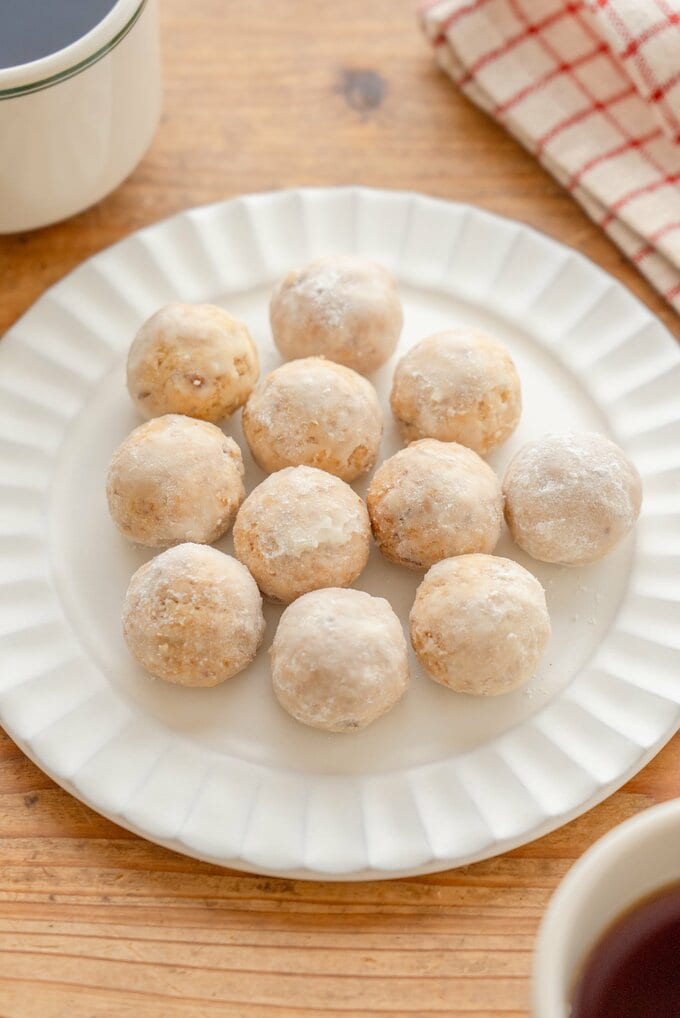 スノーボールクッキー