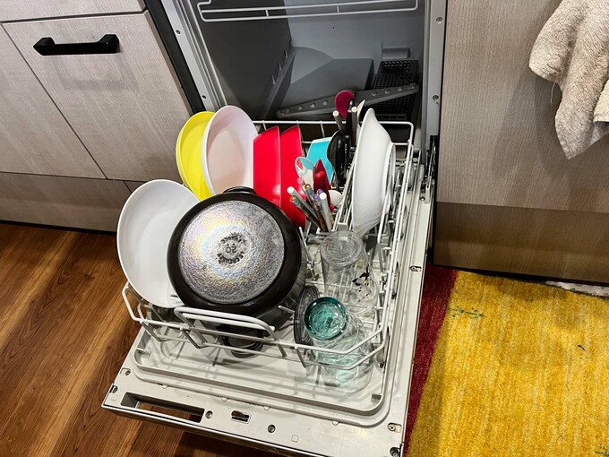 フライパンも入る食洗機