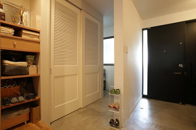 便利な回遊土間