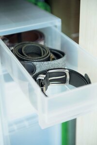 浅いケースにベルト