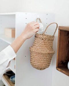 レジ袋は大きさを気にせず カゴに入れるだけ