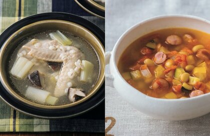 下味冷凍で簡単「やせる腸活スープ」。ダイエットも時短もかなう