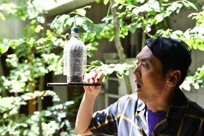 家好き芸人、アンガールズ・田中さんが建築家の自邸を突撃取材／戸田晃邸