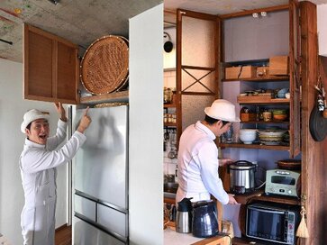 収納王子コジマジック、家族全員でDIYした建築家の住まいを訪ねる