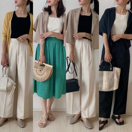 40代、30代が着るべきGUのリブニットタンク。1490円に見えない！