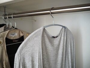 ニトリのすべりにくいアーチ型ハンガー