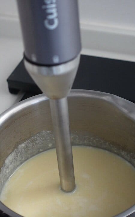 ブレンダーにかける