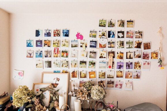 思い出をインテリアに