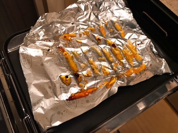 くっつかないホイル