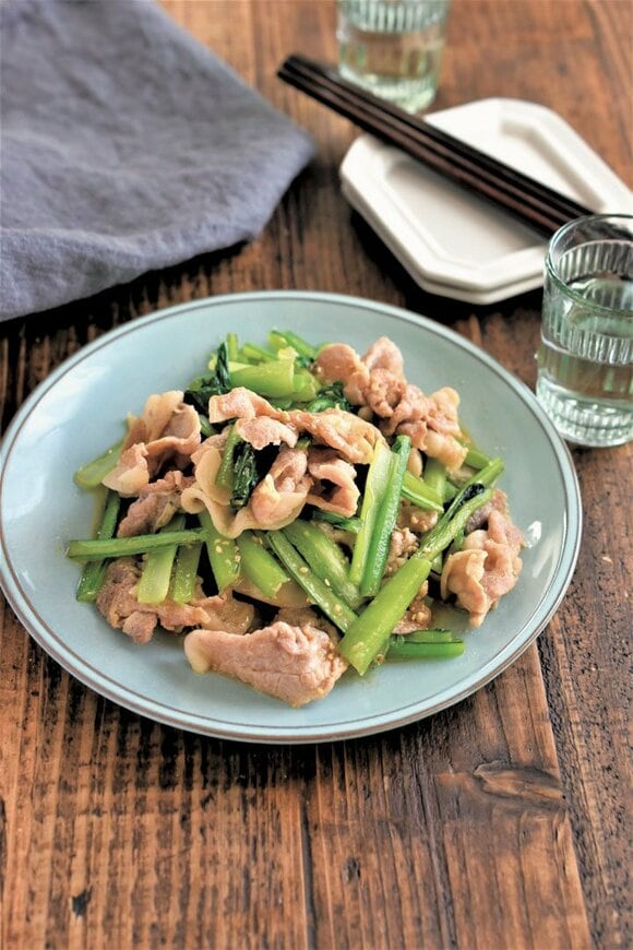 お肉と野菜の料理