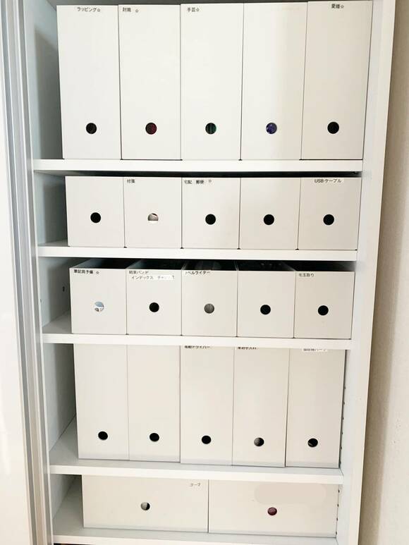 たくさんのボックス