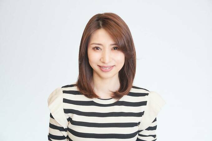 ミディアムヘアの女性