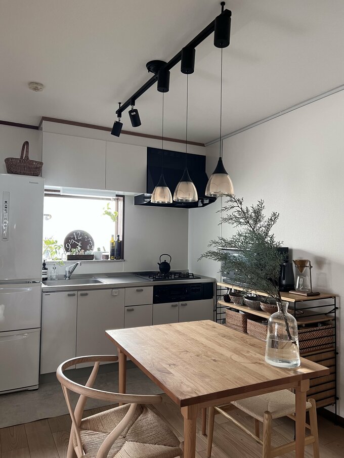 ようさんが暮らす家のダイニングキッチン