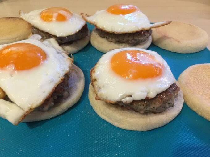 本格的なおうちバーガー