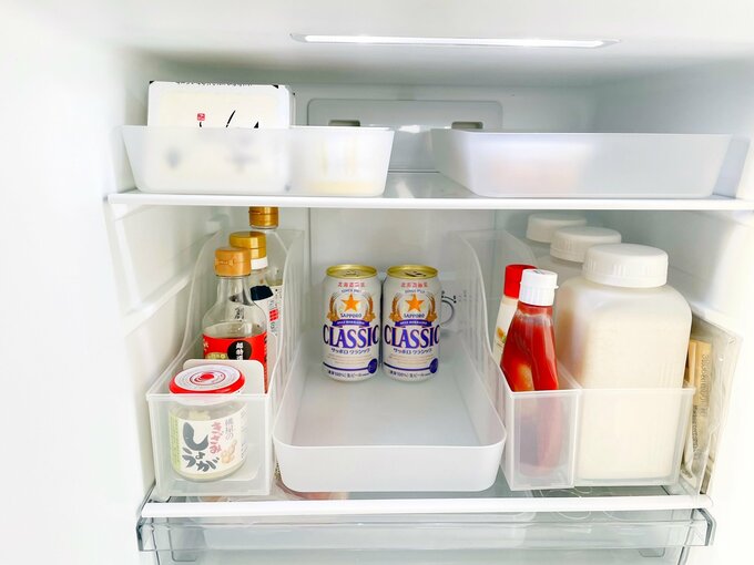 冷蔵庫の内部
