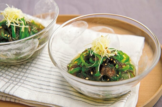 モズク酢ピーマン