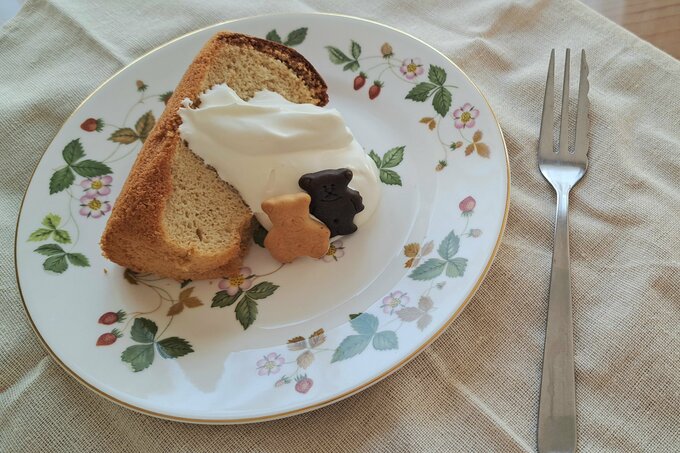 ビスケット来客時