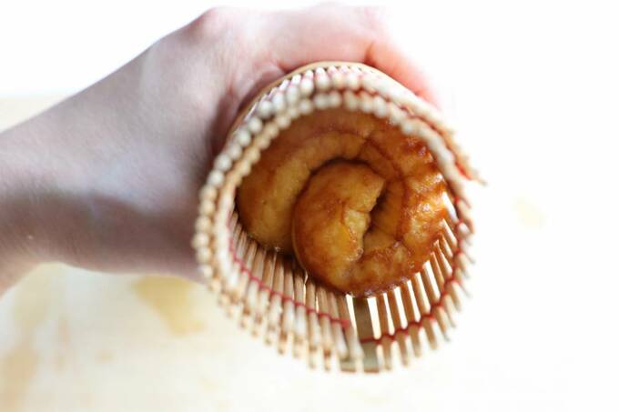 まきすに伊達巻き