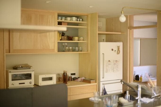 今井さん宅のキッチン