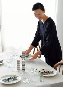 ペーパー芯のキャンドルスタンド