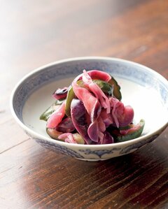 ＜赤梅酢を使って＞ミックスしば漬け