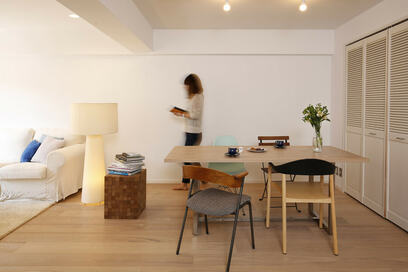 急行が停まる郊外で発見！ 便利で緑ある街でのリノベ